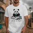 Panda Reading Chapter Books Unisex T-Shirt