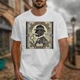 Poirot Mystery Books Vintage Detective Premium Tri-Blend Unisex T-Shirt