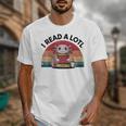 I Read Alotl Axolotl Retro Reading Books Lover Vintage Unisex T-Shirt I Read Alotl Axolotl Retro Reading Books Lover Vintage Unisex T-Shirt