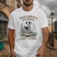 Read Books Be Kind Stay Weird Skeleton Reading Book Lover Unisex T-Shirt