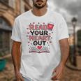 Read Your Heart Out Love Book Valentine Teacher Bookworm Unisex T-Shirt