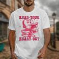 Read Your Heart Out Valentines Day Book Lover Bookish Teach Unisex T-Shirt