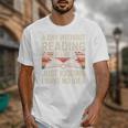 Retro A Day Without Reading Is Like Just Kidding Book Lover Unisex T-Shirt