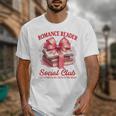 Romance Book Reading Bookish Romance Reader Social Club Unisex T-Shirt