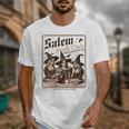 Salem Book Club Bookish Halloween Retro Salem Witch Book Unisex T-Shirt Salem Book Club Bookish Halloween Retro Salem Witch Book Unisex T-Shirt