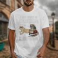 Tiny Dinosaur Read Books & Pet My Bearded Dragon Lover Premium Tri-Blend Unisex T-Shirt