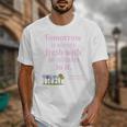 Tomorrow Is Fresh Anne Of Green Gables Book Quote Shirt Premium Tri-Blend Unisex T-Shirt
