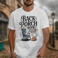 Vintage Reader Author Country Aesthetic Back Porch Book Club Unisex T-Shirt