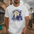 Vintage Sexy Witch Spooky Readers Book Lover Club Halloween Unisex T-Shirt