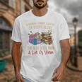 A Woman Cannot Survive On Books Alone She Needs Yarn Crochet Premium Tri-Blend Unisex T-Shirt