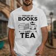 Women's Fueled By Books And Tea Book Lover Bookworm Reading Books Unisex T-Shirt Women's Fueled By Books And Tea Book Lover Bookworm Reading Books Unisex T-Shirt