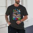 100th Day Of School Astronaut Books Space 100 Days Smarter Unisex T-Shirt