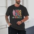100th Day Of School Teacher Floral 100 Days In The Books Unisex T-Shirt