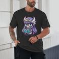 Adorable Book Lover Valkyrie With Reading Glasses Cute Unisex T-Shirt