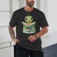Adorable Turtle Reading Books Unisex T-Shirt Adorable Turtle Reading Books Unisex T-Shirt