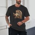 Alligator Snapping Turtle Reading A Book Unisex T-Shirt Alligator Snapping Turtle Reading A Book Unisex T-Shirt
