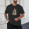 Book Christmas Tree Book Lover Teacher Librarian Men Women Unisex T-Shirt Book Christmas Tree Book Lover Teacher Librarian Men Women Unisex T-Shirt