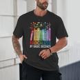 Book Flower Radicalized By Basic Decency Feminist Lgbt Unisex T-Shirt