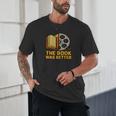 Book Love Scene The Book Was Better Bookworm Vibes Unisex T-Shirt Book Love Scene The Book Was Better Bookworm Vibes Unisex T-Shirt
