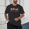 Book Lover Freedom Librarian Vintage Retro Reading Present Unisex T-Shirt