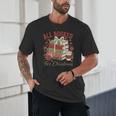 All Booked For Christmas Coquette Xmas Book Club Book Lovers Unisex T-Shirt All Booked For Christmas Coquette Xmas Book Club Book Lovers Unisex T-Shirt