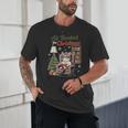 All Booked For Christmas Cute Bookish Cat Lover Unisex T-Shirt All Booked For Christmas Cute Bookish Cat Lover Unisex T-Shirt