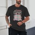 All Booked For Valentines Stacked Books Unisex T-Shirt