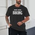 Books Coffee Biking Unisex T-Shirt