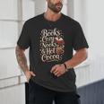 Books Cozy Nooks Hot Cocoa Winter Reading Warmth Comfort Unisex T-Shirt