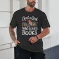 Bookworm Book Just A Girl Who Loves Books Unisex T-Shirt