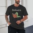 Bookworm Worm Reading Book Lover Read Books Librarian Unisex T-Shirt Bookworm Worm Reading Book Lover Read Books Librarian Unisex T-Shirt