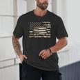 Camo Across America Read Reading Book Librarian Men Women Unisex T-Shirt