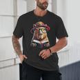 Capybara Bookworm Rodent Reading a Book Unisex T-Shirt