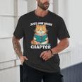 Cat Reading Books Bookworm Read One More Chapter Unisex T-Shirt Cat Reading Books Bookworm Read One More Chapter Unisex T-Shirt