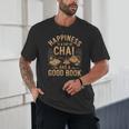 Chai And A Good Book Lover Reading Chai Tea Chai Latte Unisex T-Shirt Chai And A Good Book Lover Reading Chai Tea Chai Latte Unisex T-Shirt