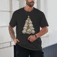 Christmas Book Tree Teacher Book Lover Xmas Librarian Unisex T-Shirt Christmas Book Tree Teacher Book Lover Xmas Librarian Unisex T-Shirt