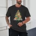 Christmas Books Make You Bright Librarian Teacher Book Lover Unisex T-Shirt