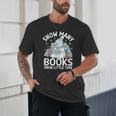 Christmas Reading Snowman So Many Books Men Women Kids Unisex T-Shirt