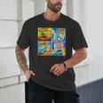 Comic Reader Comic Book Merch Vintage Reading Comic Books Unisex T-Shirt Comic Reader Comic Book Merch Vintage Reading Comic Books Unisex T-Shirt