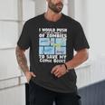 Comics Collecting Book Collector Guide Comics Lover Unisex T-Shirt
