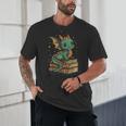 Cute Kawaii Dragon Fantasy Book Lover Book Nerd Unisex T-Shirt Cute Kawaii Dragon Fantasy Book Lover Book Nerd Unisex T-Shirt