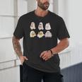 Cute Spooky Reading Book Halloween Fall Ghost Autumn Unisex T-Shirt Cute Spooky Reading Book Halloween Fall Ghost Autumn Unisex T-Shirt