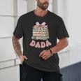Dada Book First Chapter Birthday Family Matching Party Unisex T-Shirt