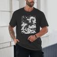 Dark Academia Fantasy Dragon Book Lover Bookish Goblincore Unisex T-Shirt Dark Academia Fantasy Dragon Book Lover Bookish Goblincore Unisex T-Shirt