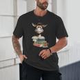 Donkey Reading Book Read Books Be Kind Stay Weird Librarian Unisex T-Shirt Donkey Reading Book Read Books Be Kind Stay Weird Librarian Unisex T-Shirt