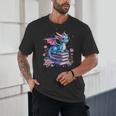 Dragons And Books Dragon Reading Book Lover Girl Bookworm Unisex T-Shirt Dragons And Books Dragon Reading Book Lover Girl Bookworm Unisex T-Shirt