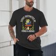 Easily Distracted By Frogs And Books Unisex T-Shirt Easily Distracted By Frogs And Books Unisex T-Shirt