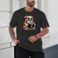 English Bulldog Reading a Book Dog For Men Women Girls Kids Unisex T-Shirt English Bulldog Reading a Book Dog For Men Women Girls Kids Unisex T-Shirt