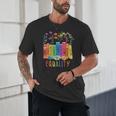 Equality Book LGBTQ Wildflowers Equal Rights Gay Kindness Unisex T-Shirt