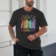 Equality Books Peace Love Compassion LGBT Gay Lesbian Pride Unisex T-Shirt Equality Books Peace Love Compassion LGBT Gay Lesbian Pride Unisex T-Shirt